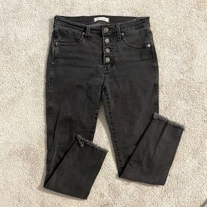 Madewell jeans 10” high rise 27P, inseam: 28 1/2"